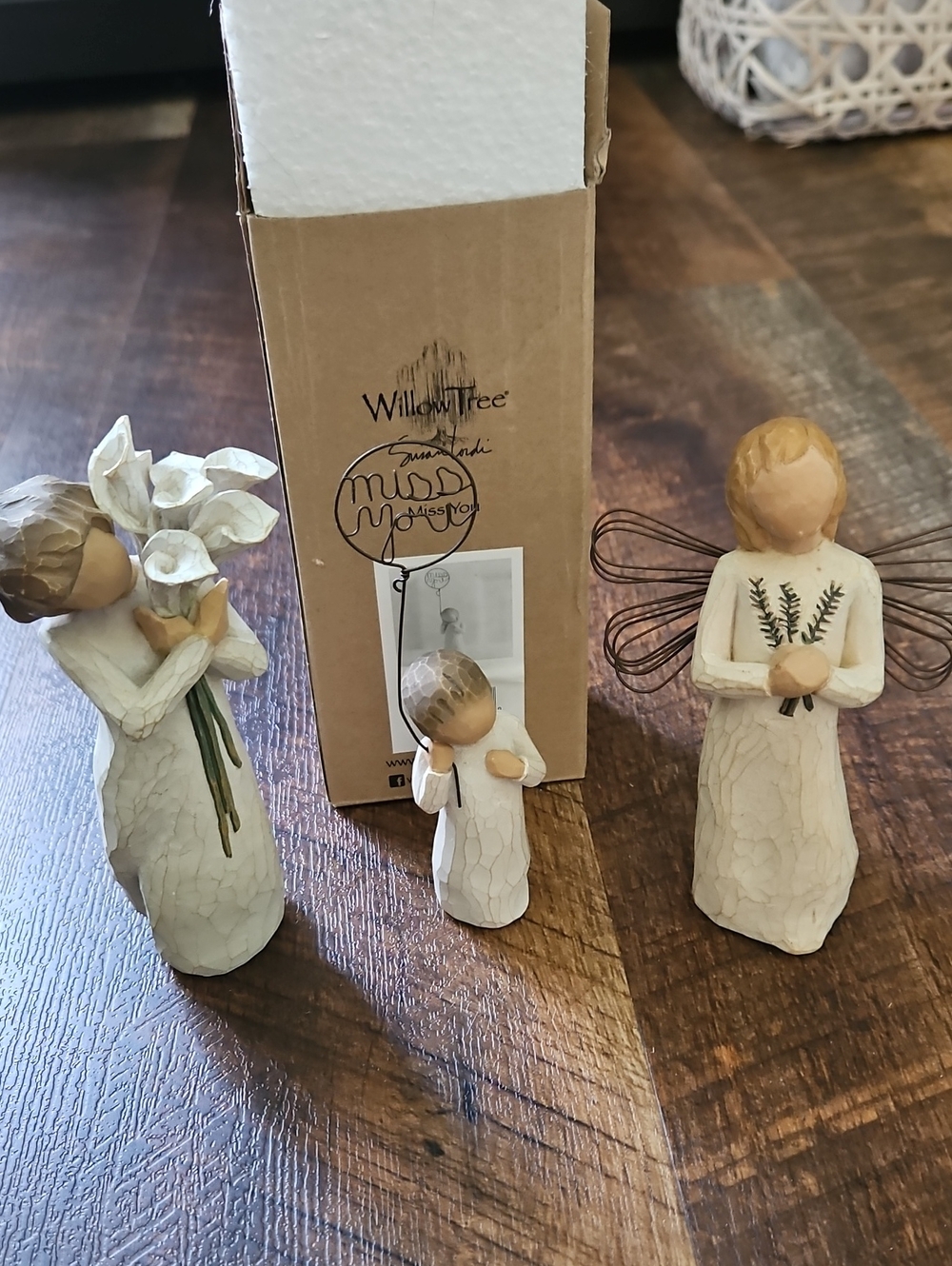 Willow Tree X3-Miss You(2006), Beautiful Wishes(2010),Angel Of Remembrance(2001)